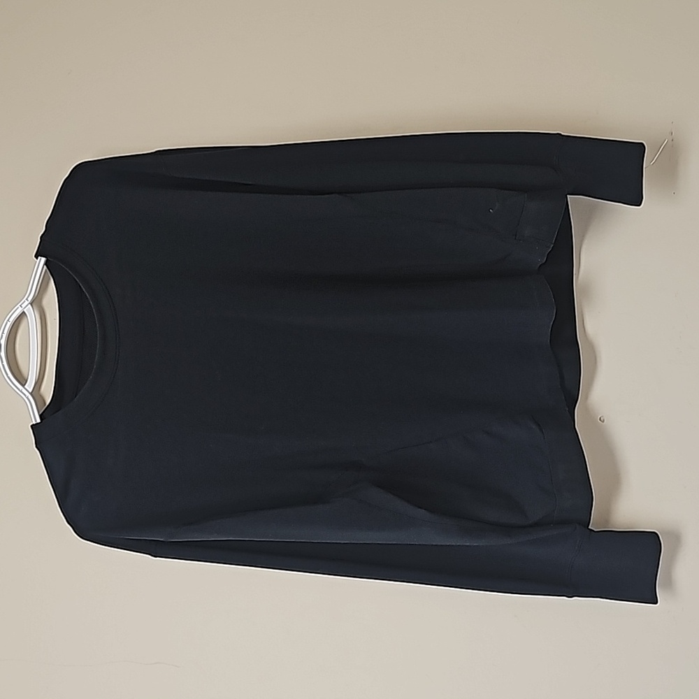 Nike, dry fit long sleeve top, black, size medium